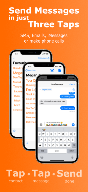 Send Messages in Just Three Taps